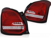 Achterlichten SUZUKI SWIFT VI 17- ROOD HELDER LED SEQ