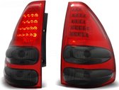 Feux arriere TOYOTA LAND CRUISER 120 03-09 LED ROUGE FUMEE