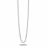 Twice As Nice Halsketting in zilver, venetiaan ketting  40 cm
