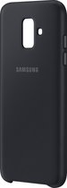 Samsung Galaxy A6 Dual Layer Cover Zwart