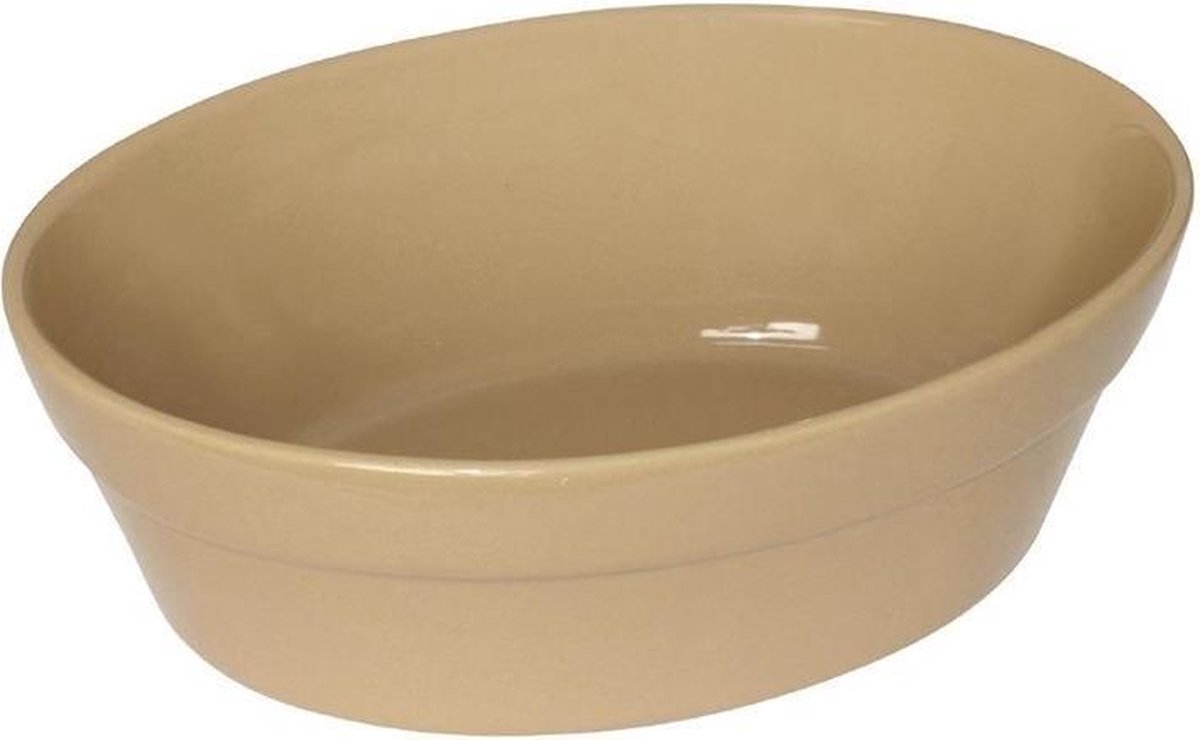 Olympia ovale aardewerk schalen 16.1x11.6cm