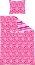 ESTAhome dekbedovertrek paisleys fuchsia roze - 155810