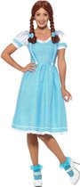 Smiffy's - Wizard Of Oz Kostuum - Kansas Country Girl Boerenmeid - Vrouw - Blauw - Large - Bierfeest - Verkleedkleding