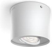 Philips Phase - opbouwspot - 1-lichts - wit