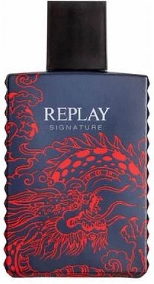 Goedkoopste Replay - Signature Red Dragon - Eau De Toilette - 100Ml
