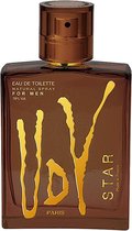 MULTI BUNDEL 2 stuks UDV STAR FOR MEN eau de toilette spray 100 ml