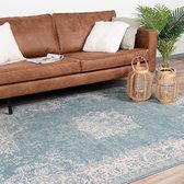 Vintage vloerkleed - Miracle Blauw 140x190cm