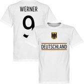 Duitsland Werner Team T-Shirt 2020-2021 - Wit - XS