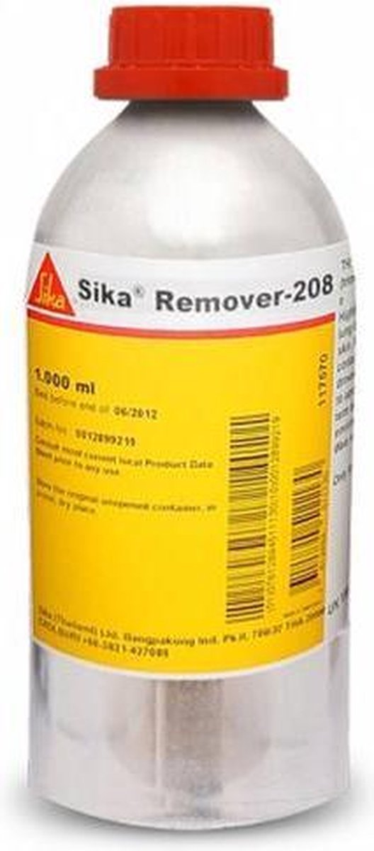 Sika Remover 208 - Verwijdering van niet-uitgeharde resten van lijm - Sika