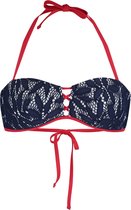 Sapph Chloe Bandeau voorgevormde beugelBikinitop - Cosmo - Maat XL