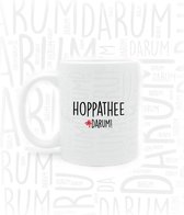 #DARUM! Mok - Hoppathee - Mok met grappige tekst - Quote
