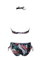 Mila Paradise Bloom Wit/Print - Bikini Maat: 85D