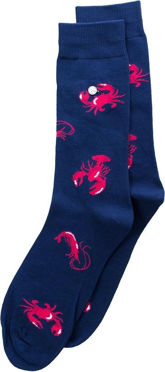 Alfredo Gonzales Sea Critters Sokken AG-Sk-SEA-01 109 Navy/Red S(38-41)