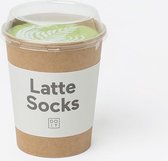 DOIY Sokken Latte Socks Groen Maat:one size fits all