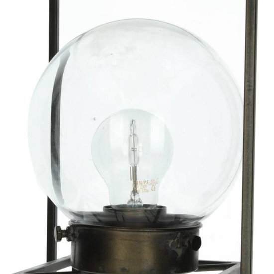4goodz Leira - Industriele staande lamp - dressoir lamp - 52x20x20cm |  bol.com