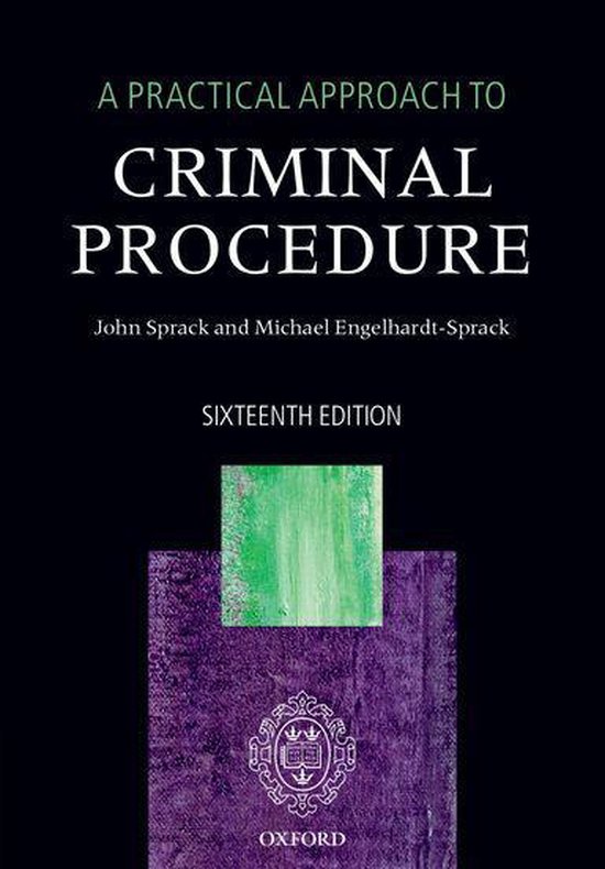 A Practical Approach to Criminal Procedure - cover