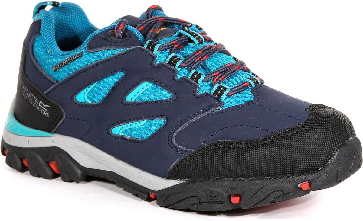 Regatta Kinderen/Kinderen Holcombe IEP Junior Wandelschoenen Staal Tulp Grijs