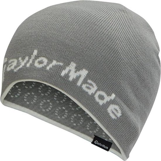 TaylorMade Reversable Ladies Beanie - Grijs Wit