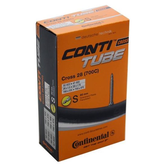 Continental Cross 28 - Binnenband Fiets - Frans Ventiel - 60 mm - 28 x 1.5 - 1.75 van Continental — afbeelding 2