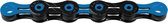KMC DLC 12 speed Fietsketting - Zwart/Blauw