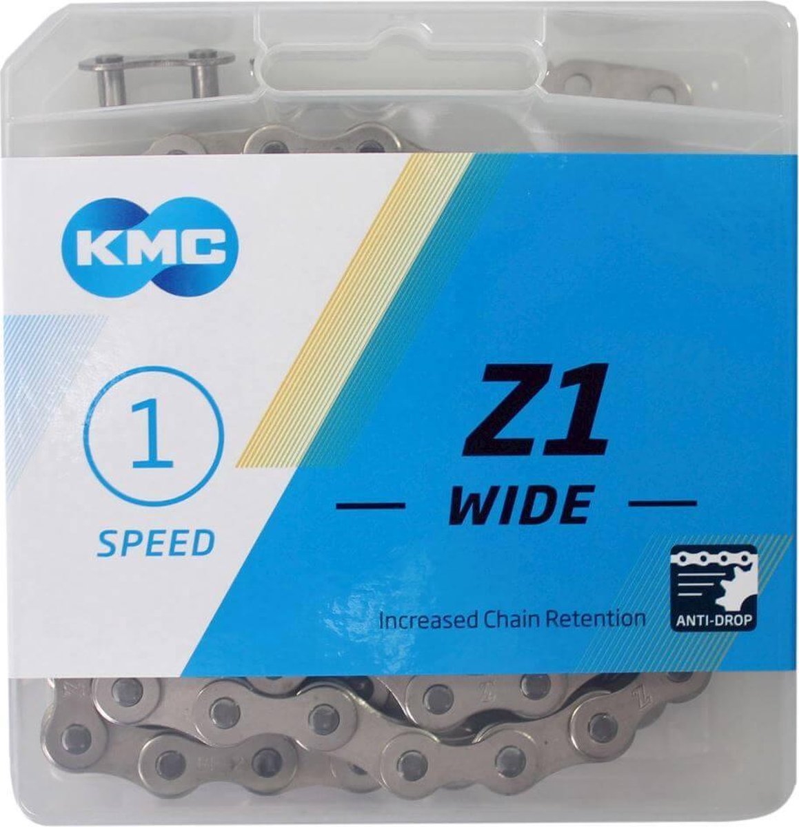 KMC Ketting 1/2-1/8 112 Z1 Wide Zilver