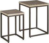 Salontafel set 2 | Tafelblad met patroon