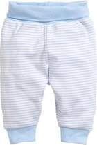 Schnizler Babybroek Interlock Wit/blauw Maat 50