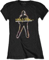 Mary J. Blige Dames Tshirt -XL- Glow Zwart