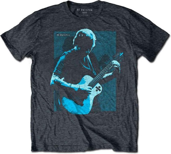 Foto: Ed sheeran heren tshirt 2xl chords grijs