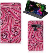 Bookcase LG G8s Thinq Swirl Pink