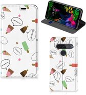 LG G8s Thinq Flip Style Cover IJsjes