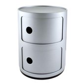 Kartell - Componibili 2 - zilver