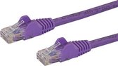 StarTech.com Câble réseau Cat6 avec Connecteurs RJ45 accroc Câble de raccordement UTP violet 10 m
