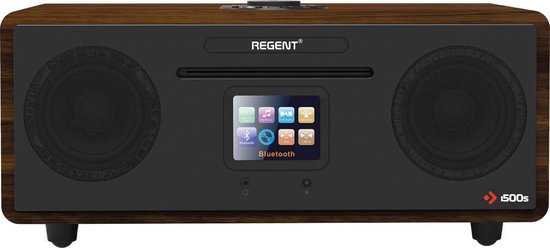 pak Fonkeling Kerkbank Ferguson i500s - Spotify - DAB+ - Wifi - Bluetooth FM Radio 2.1 - 120 Watt  - Zwart | bol.com