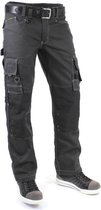 Tricorp worker canvas met cordura - Workwear - 502009 - donkergrijs / zwart - maat 60