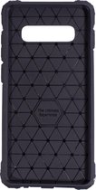 Mobiparts Rugged Shield Case Samsung Galaxy S10 Plus Black (Bulk)