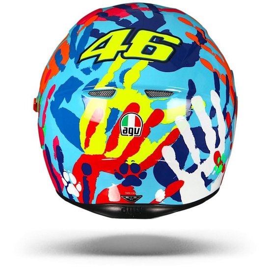 Agv K-3 SV Misano 2014 Hands Valentino Rossi Integraalhelm - Motorhelm -  Maat M/L | bol.com