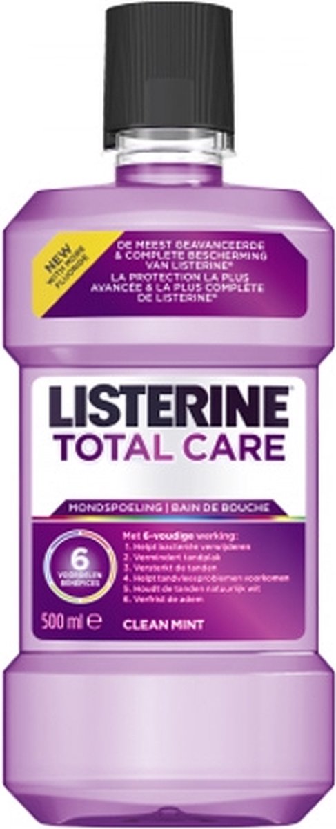 Bol.com Listerine Total Care - 500 ml - Mondwater aanbieding