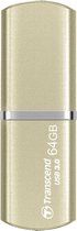 Transcend JetFlash® 820G USB-stick 64 GB USB 3.2 Gen 1 (USB 3.0) Champagne-goud TS64GJF820G