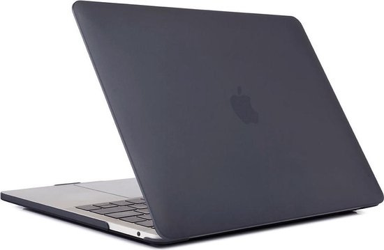 Shop4 - Geschikt voor MacBook Pro 16-inch (2019) Hoes - Hardshell Cover Mat Zwart - Shop4