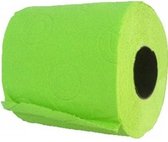 3x Groen toiletpapier rol 140 vellen - Groen thema feestartikelen decoratie - WC-papier/pleepapier