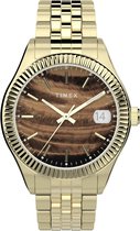 Timex Waterbury Legacy TW2T87100 Horloge - Staal - Goudkleurig - Ø 33 mm