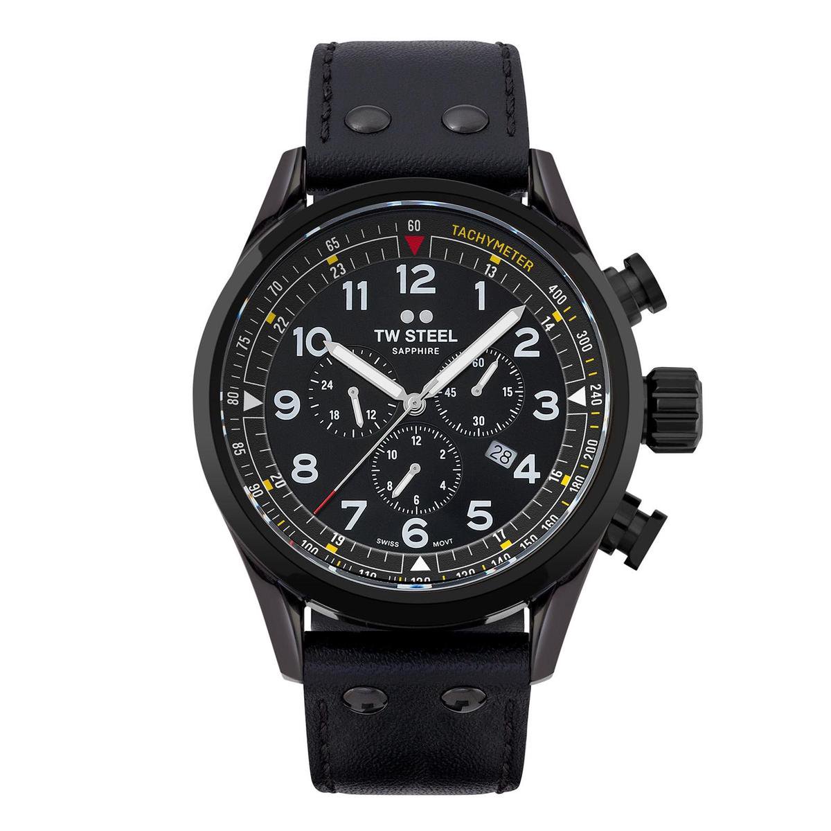 TW Steel TWSVS205 Volante Swiss Chronograaf 48mm