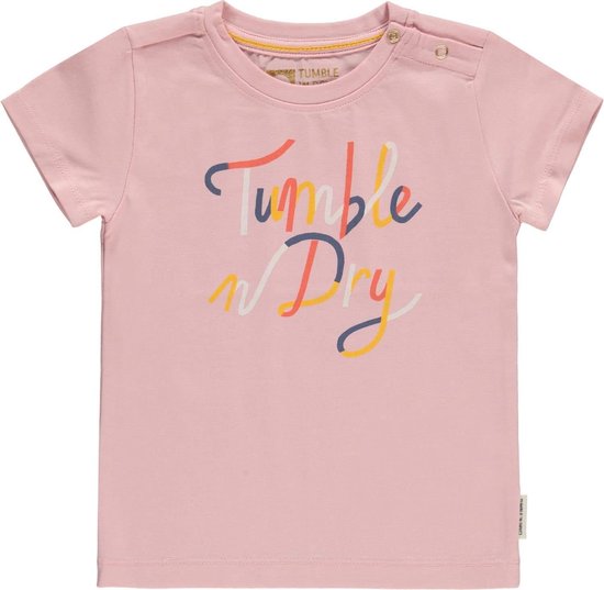 Tumble 'n dry Meisjes Shirt Myrte - Pink Light - Maat 68