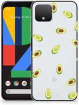 Google Pixel 4 Siliconen Case Avocado