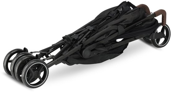 Deryan Bobbie Buggy - Paraplu Buggy - 5-Punts Gordel - Draagtas - Geschikt voor Kinderen tot 22 kg - Verstelbare rugleuning - Zwart van Merkloos — afbeelding 5