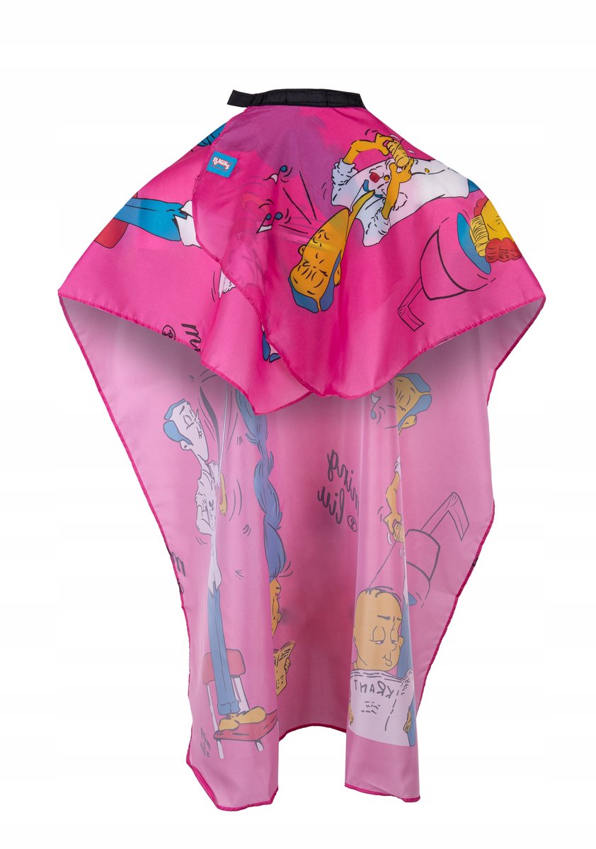 Ponik's Kinder Kapperskleding Roze - Lichtgewicht & Makkelijk Schoon te Maken