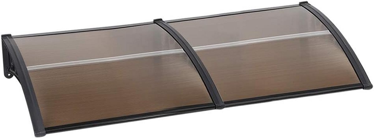 Degelijke Deurluifel Voordeur Overkapping - Waterdicht & UV-bestendig - 100 x 300 cm