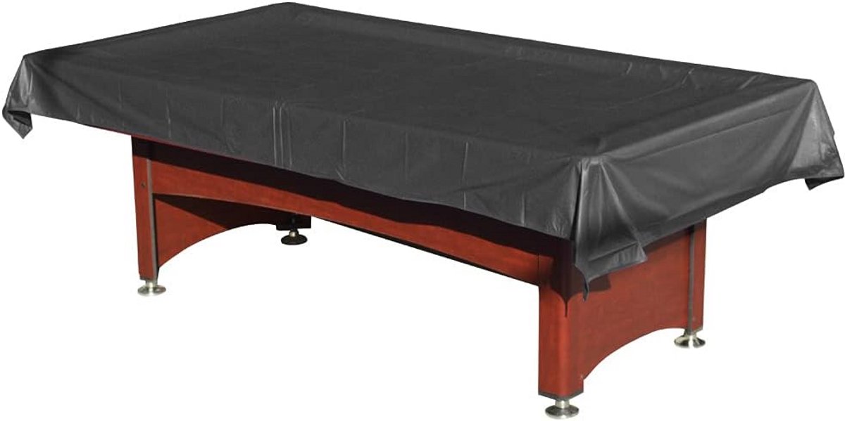 Waterdichte en Stofdichte Hoes voor 7 of 8 FT Pool- en Biljarttafel (Zwart)