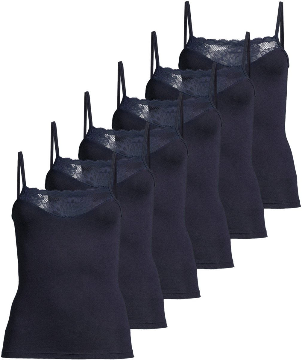 Conta Dames spaghettitop 6 pack Modal